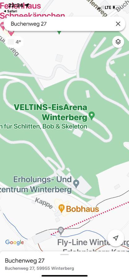 Veltins-Arena Fewo Buchenweg 27 Appartement Winterberg Exterior foto
